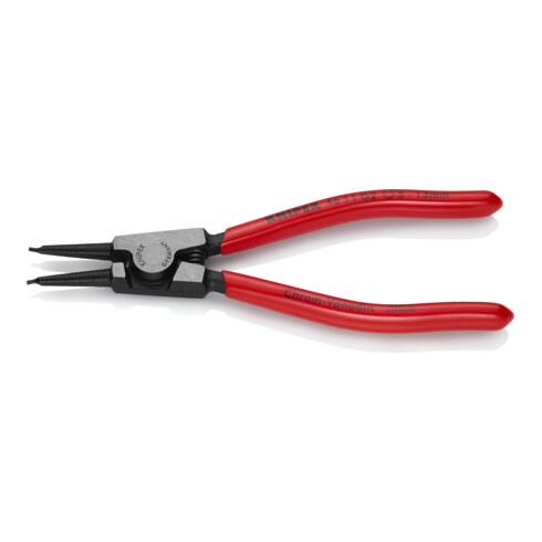 KNIPEX 46 11 G2 Sicherungsringzange für Greifringe auf Wellen mit Kunststoff überzogen schwarz atramentiert 140 mm