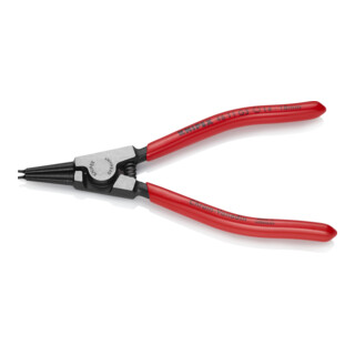 KNIPEX 46 11 G3 Sicherungsringzange für Greifringe auf Wellen schwarz atramentiert 140 mm