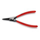 KNIPEX 46 11 G4 Sicherungsringzange für Greifringe auf Wellen schwarz atramentiert 180 mm-1