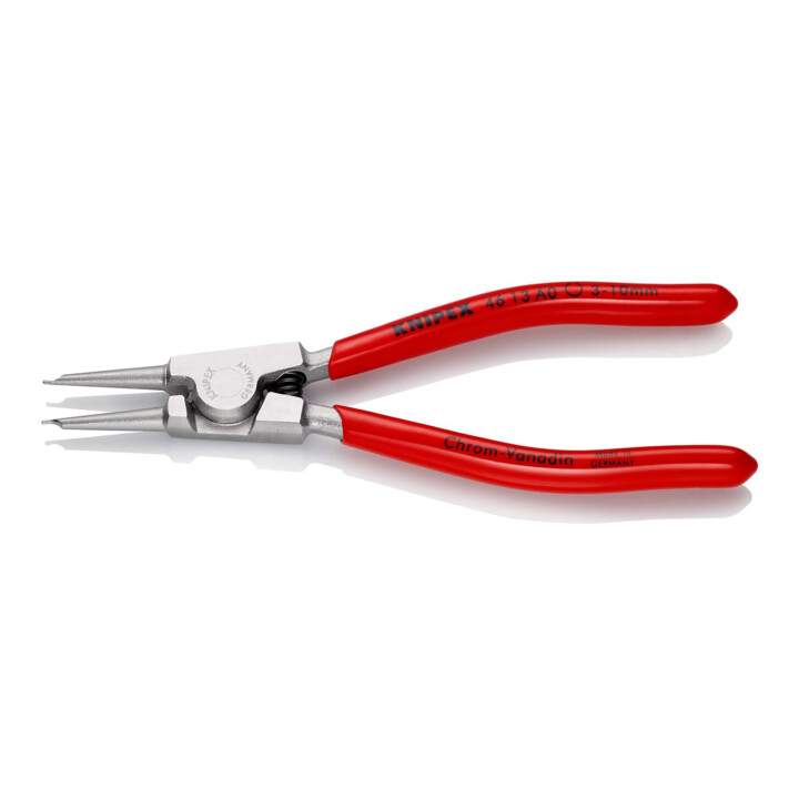 KNIPEX 46 13 A0 Borgveertang voor buitenringen op assen verchroomd 140 mm