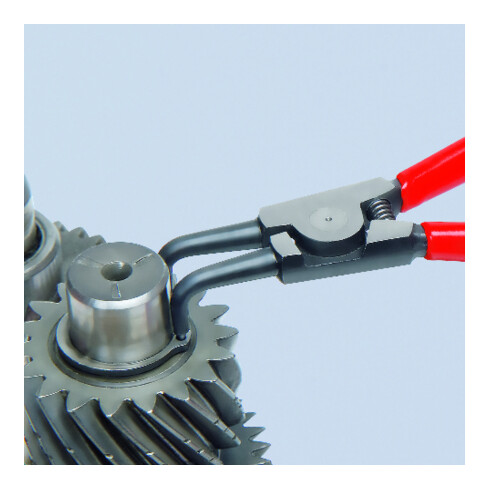 KNIPEX 46 21 A21 Sicherungsringzange für Außenringe auf Wellen schwarz atramentiert 170 mm