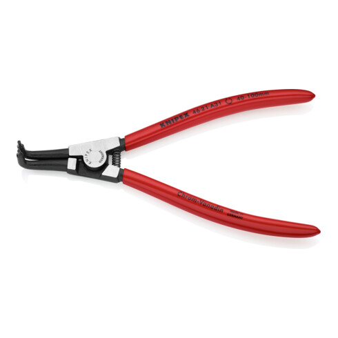 KNIPEX 46 21 A31 Borgveertang voor buitenringen op assen zwart geatramenteerd 200 mm