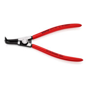KNIPEX 46 21 A31 Sicherungsringzange für Außenringe auf Wellen mit Kunststoff überzogen schwarz atramentiert 200 mm