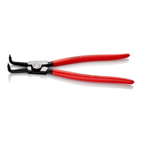 KNIPEX 46 21 A41 Sicherungsringzange für Außenringe auf Wellen mit Kunststoff überzogen schwarz atramentiert 300 mm