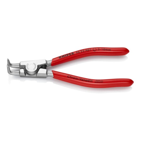 KNIPEX Pinza di precisione per anelli di sicurezza esterni su alberi 46 23 A01 cromata, 125mm