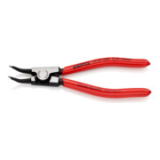 KNIPEX 46 31 A02 Sicherungsringzange für Außenringe auf Wellen 45° gewinkelt mit Kunststoff überzogen schwarz atramentiert 130 mm-3