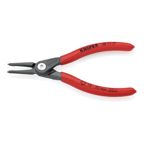 KNIPEX Pinza per anelli di sicurezza dritta J4, bonderizzata grigia