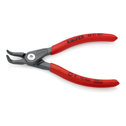 KNIPEX 48 21 J01 Precisie-Borgveertang voor binnenringen in boringen grijs geatramenteerd 130 mm