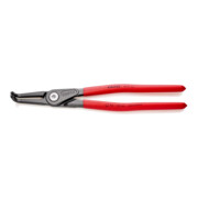 KNIPEX 48 21 J41 Präzisions-Sicherungsringzange für Innenringe in Bohrungen mit rutschhemmendem Kunststoff überzogen grau atramentiert 305 mm