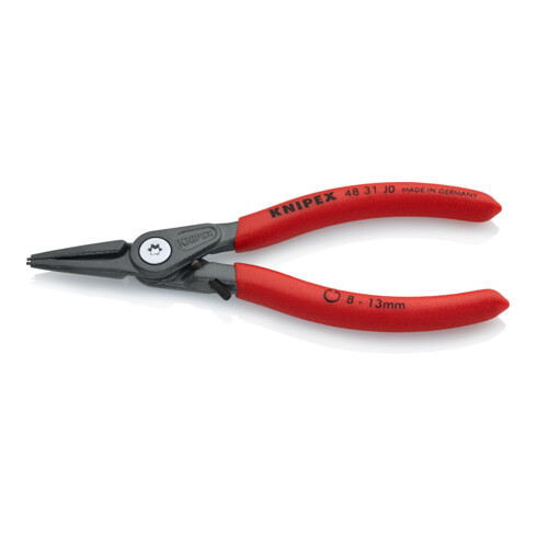 KNIPEX 48 31 J0 Precisie-Borgveertang voor binnenringen in boringen met overtrekbeveiliging grijs geatramenteerd 140 mm