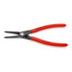 KNIPEX 48 31 J3 Präzisions-Sicherungsringzange für Innenringe in Bohrungen mit Überdehnungsschutz mit rutschhemmendem Kunststoff überzogen grau atramentiert 225 mm-3
