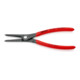KNIPEX 49 11 A3 Precisie Borgveertang voor buitenringen op assen grijs geatramenteerd 225 mm