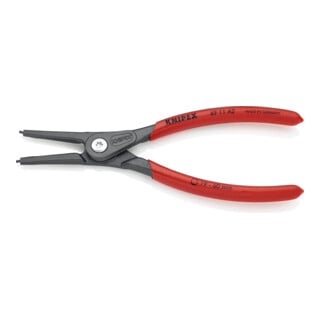 KNIPEX 49 11 A4 Präzisions-Sicherungsringzange für Außenringe auf Wellen grau atramentiert 320 mm