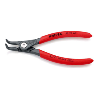 KNIPEX precisie borgveertang grijs geatramenteerd