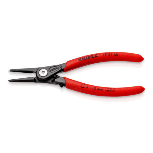 KNIPEX Präzisions-Sicherungsringzange für Außenringe auf Wellen mit Überdehnungsschutz grau atramentiert