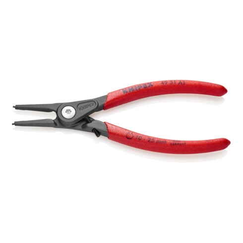 KNIPEX Präzisions-Sicherungsringzange für Außenringe auf Wellen mit Überdehnungsschutz grau atramentiert