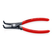 KNIPEX 49 41 A21 Präzisions-Sicherungsringzange für Außenringe auf Wellen mit rutschhemmendem Kunststoff überzogen grau atramentiert 165 mm-3