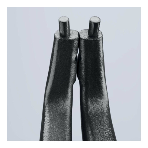KNIPEX 49 41 A31 Precisie borgveertang voor buitenringen op assen grijs geatramenteerd 210 mm