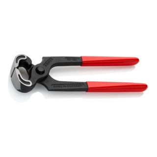 KNIPEX Kneifzange schwarz atramentiert Kunstoff-überzogene Griffe