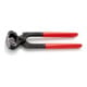 KNIPEX 50 01 210 Kneifzange mit Kunststoff überzogen schwarz atramentiert 210 mm