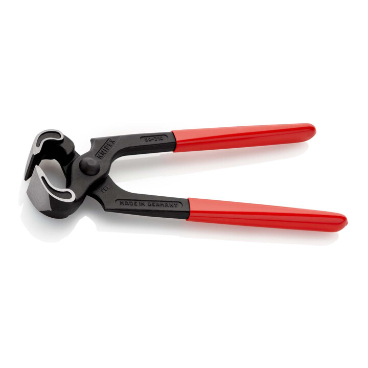 KNIPEX 50 01 210 Kneifzange mit Kunststoff überzogen schwarz atramentiert 210 mm