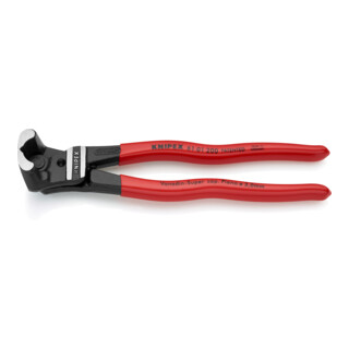 KNIPEX 61 01 200 Bolzen-Vornschneider hochübersetzt schwarz atramentiert 200 mm