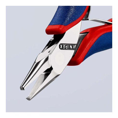 KNIPEX 64 22 115 Elektronik-Vornschneider mit Mehrkomponenten-Hüllen 115 mm