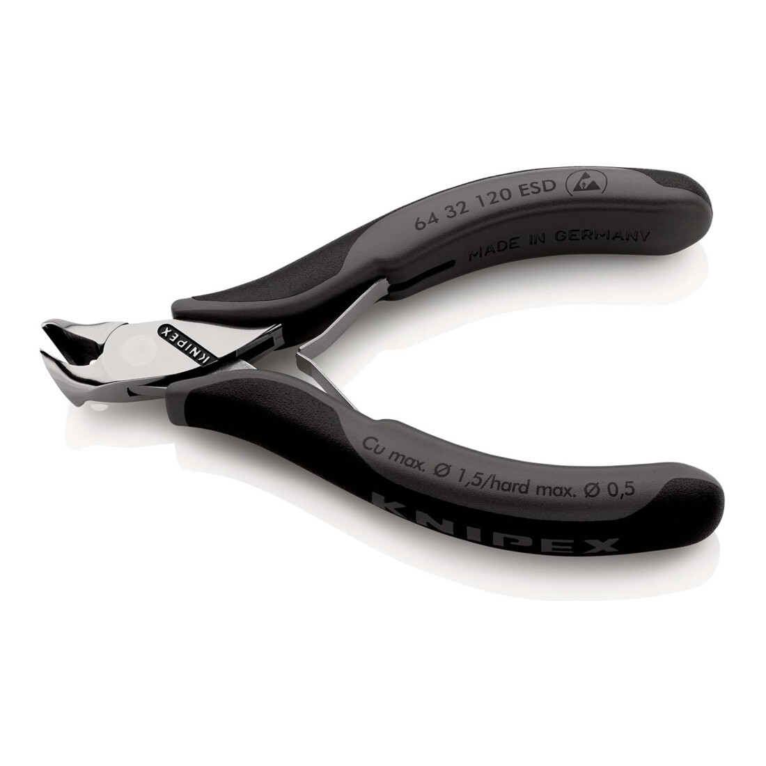 KNIPEX 64 32 120 ESD elektro afkortfrees ESD 120 mm