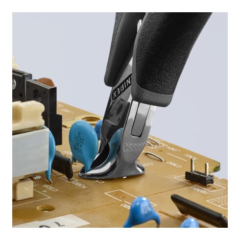 KNIPEX 64 32 120 ESD Elektronik-Vornschneider ESD mit Mehrkomponenten-Hüllen 120 mm