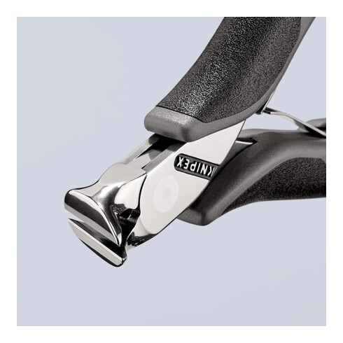 KNIPEX 64 32 120 ESD Elektronik-Vornschneider ESD mit Mehrkomponenten-Hüllen 120 mm