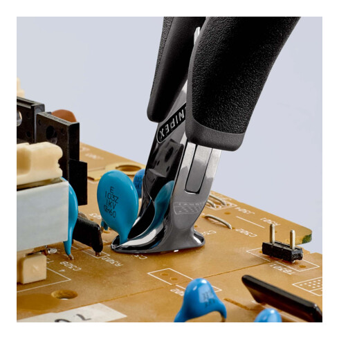 KNIPEX 64 32 120 ESD Elektronik-Vornschneider ESD mit Mehrkomponenten-Hüllen 120 mm
