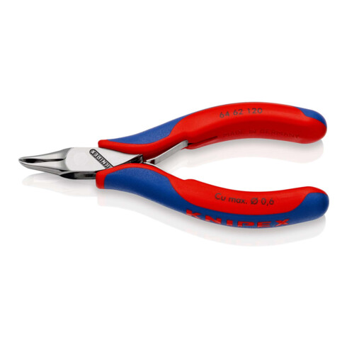 KNIPEX 64 62 120 Elektronik-Vornschneider mit Mehrkomponenten-Hüllen 120 mm
