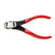 KNIPEX 67 01 140 Kraft-Vornschneider mit Kunststoff überzogen schwarz atramentiert 140 mm