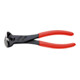KNIPEX 68 01 180 EAN Vornschneider mit Kunststoff überzogen schwarz atramentiert 180 mm