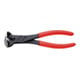 KNIPEX 68 01 180 EAN Vornschneider mit Kunststoff überzogen schwarz atramentiert 180 mm
