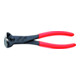 KNIPEX Tronchese per meccanica, bonderizzata nera, lucida, rivestita in plastica-1