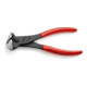 KNIPEX 68 01 180 Vornschneider mit Kunststoff überzogen schwarz atramentiert 180 mm