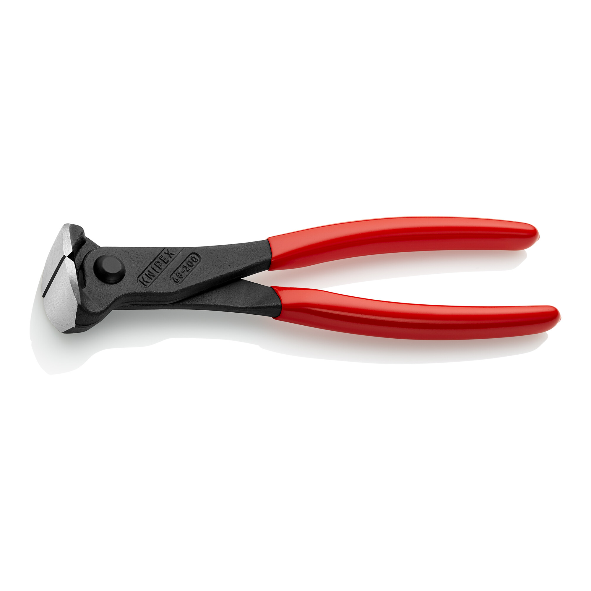 KNIPEX 68 01 200 Vornschneider mit Kunststoff überzogen schwarz atramentiert 200 mm