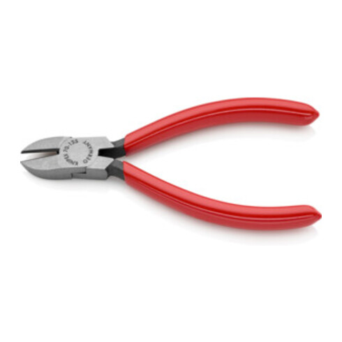 KNIPEX 70 01 125 EAN Seitenschneider mit Kunststoff überzogen schwarz atramentiert 125 mm
