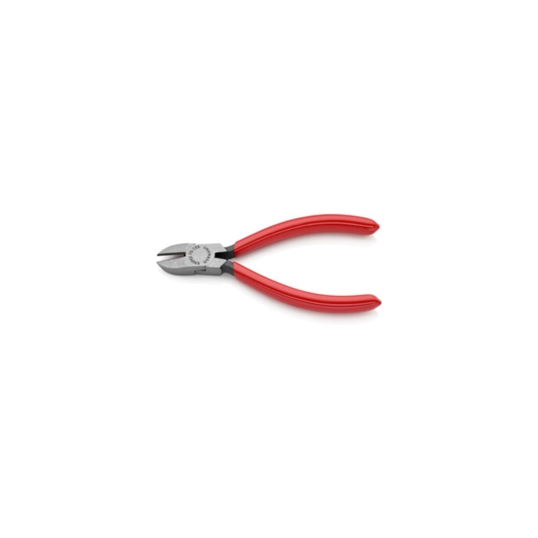 KNIPEX 70 01 125 EAN Seitenschneider mit Kunststoff überzogen schwarz atramentiert 125 mm