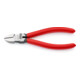 KNIPEX 70 01 140 EAN Seitenschneider mit Kunststoff überzogen schwarz atramentiert 140 mm