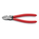 KNIPEX 70 01 160 EAN Seitenschneider mit Kunststoff überzogen schwarz atramentiert 160 mm-1