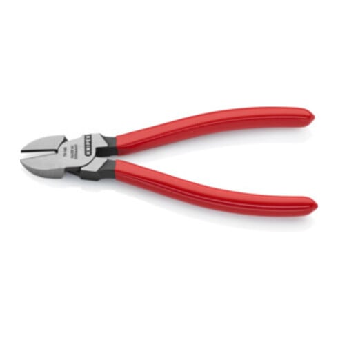 KNIPEX 70 01 160 EAN Seitenschneider mit Kunststoff überzogen schwarz atramentiert 160 mm