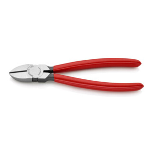 KNIPEX 70 01 180 EAN Seitenschneider mit Kunststoff überzogen schwarz atramentiert 180 mm