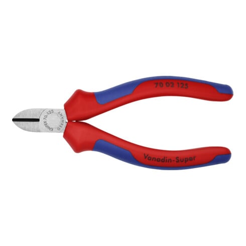 KNIPEX 70 02 125 Seitenschneider schwarz atramentiert 125 mm