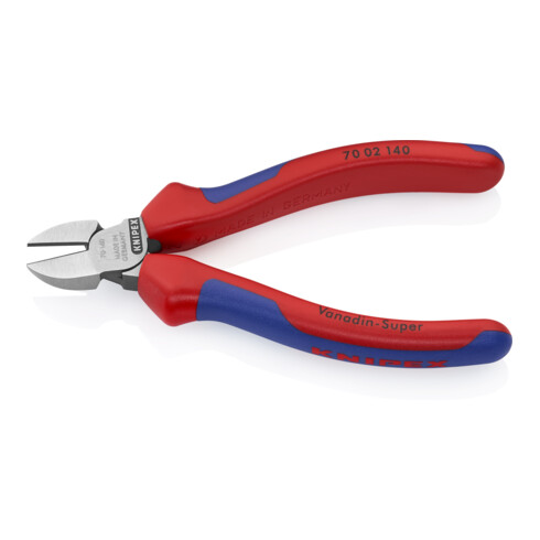 KNIPEX zijkniptang zwart geatramenteerd gepolijst met meer-componentengrepen