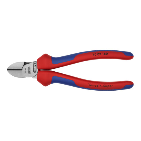 KNIPEX 70 02 160 Seitenschneider schwarz atramentiert 160 mm