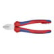 KNIPEX Tronchese laterale 70 05 180 T con occhiello di fissaggio cromata, 180mm-3