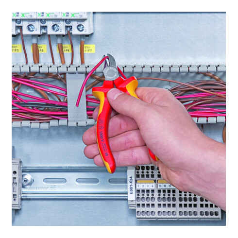 KNIPEX zijkniptang VDE-getest