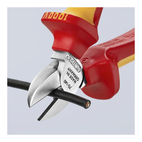 KNIPEX zijkniptang VDE-getest